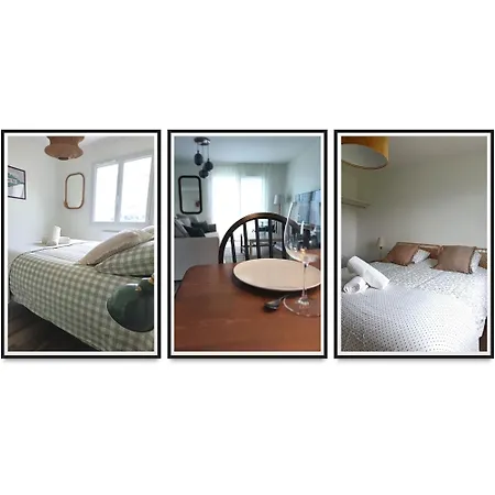 L'orge - Maison Design, 3 Chambres, Jardin Et Garage Privatif Tatil Evi