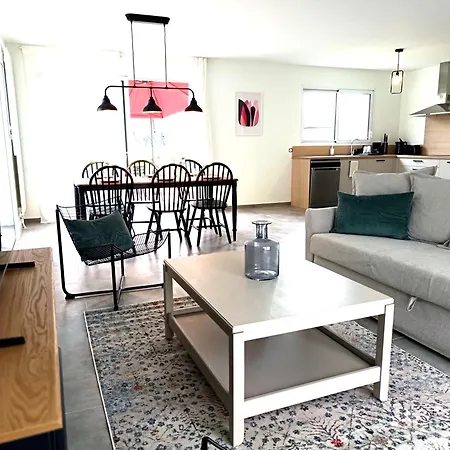 別荘 L'orge - Maison Design, 3 Chambres, Jardin Et Garage Privatif *